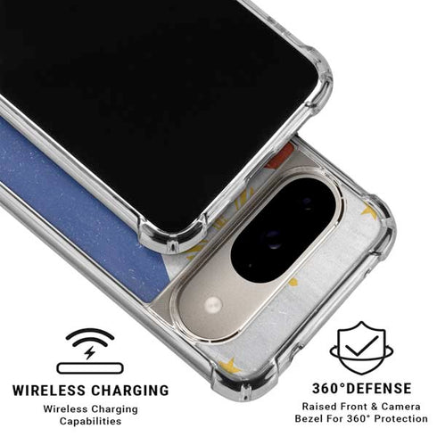 Philippines Flag Distressed Google Pixel 10 Clear Case
